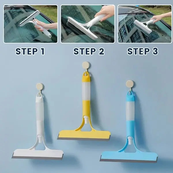 3-in-1 Fensterreiniger mit Sprühflasche