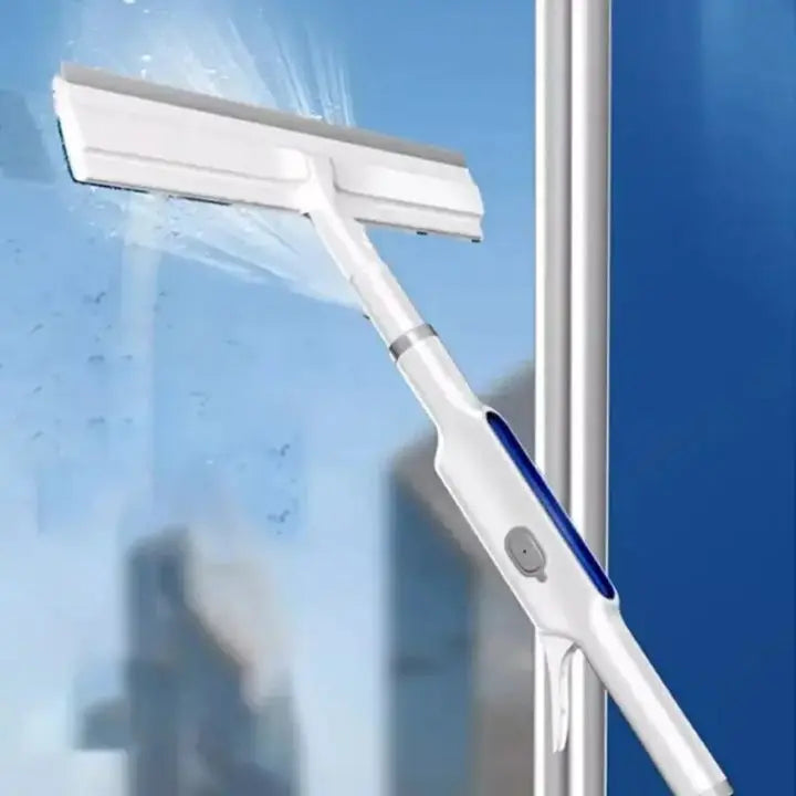3-in-1 Fensterreiniger mit Verlängerung & Sprühfunktion + 3 Tücher