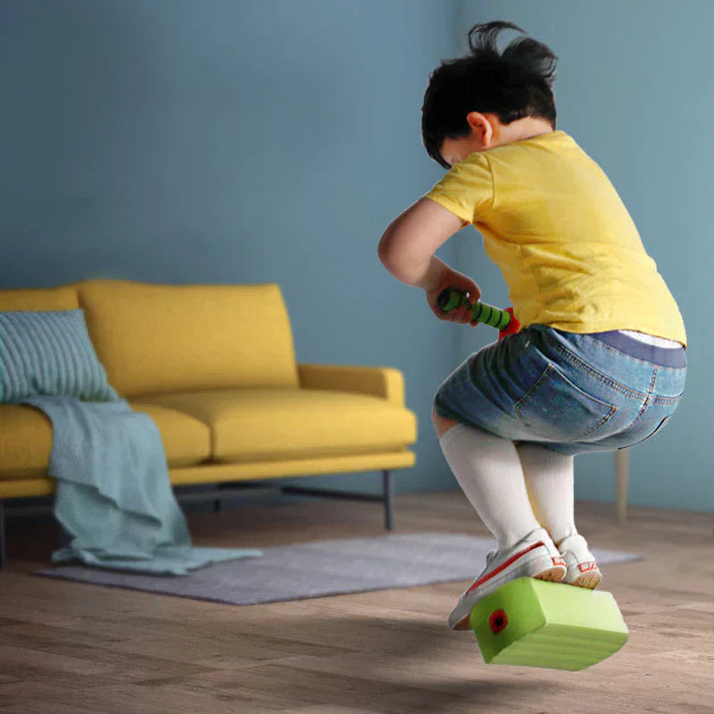 Brehn | JumpElite Luxus Pogo Stick | Hochwertiges Spring-Spielzeug, das für endlosen Spaß und verbesserte Gleichgewichtsfähigkeiten für Kinder entwickelt wurde