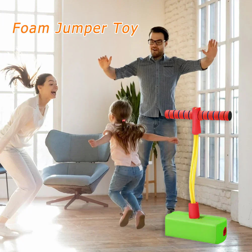 Brehn | JumpElite Luxus Pogo Stick | Hochwertiges Spring-Spielzeug, das für endlosen Spaß und verbesserte Gleichgewichtsfähigkeiten für Kinder entwickelt wurde