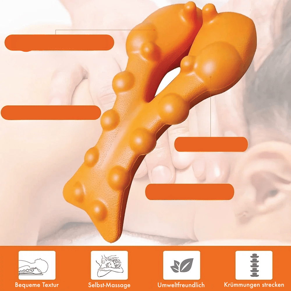 Brehn | LuxuraCare Trigger-Massager | Für schmerzfreie Entspannung von Rücken und Nacken