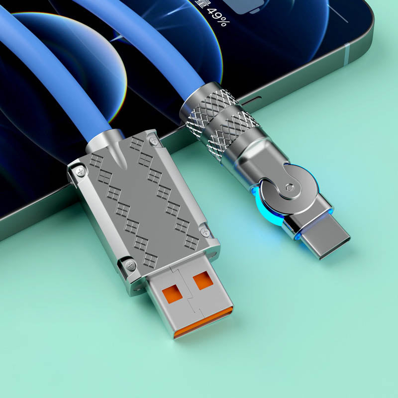 Brehn | 180° Anti-Break Schnelllade-Datenkabel (120W)