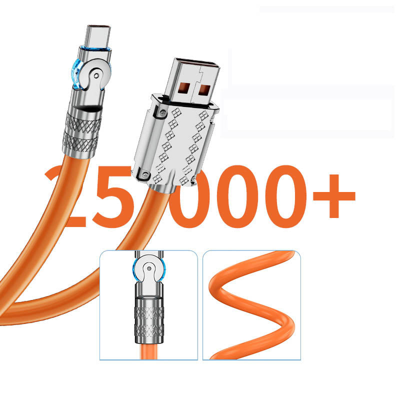 Brehn | 180° Anti-Break Schnelllade-Datenkabel (120W)
