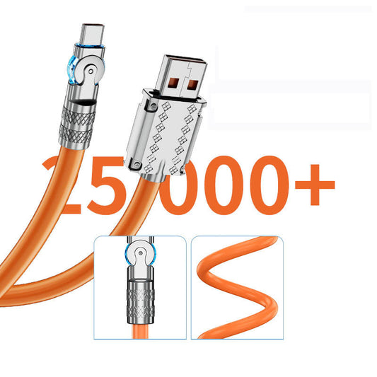Brehn | 180° Anti-Break Schnelllade-Datenkabel (120W)