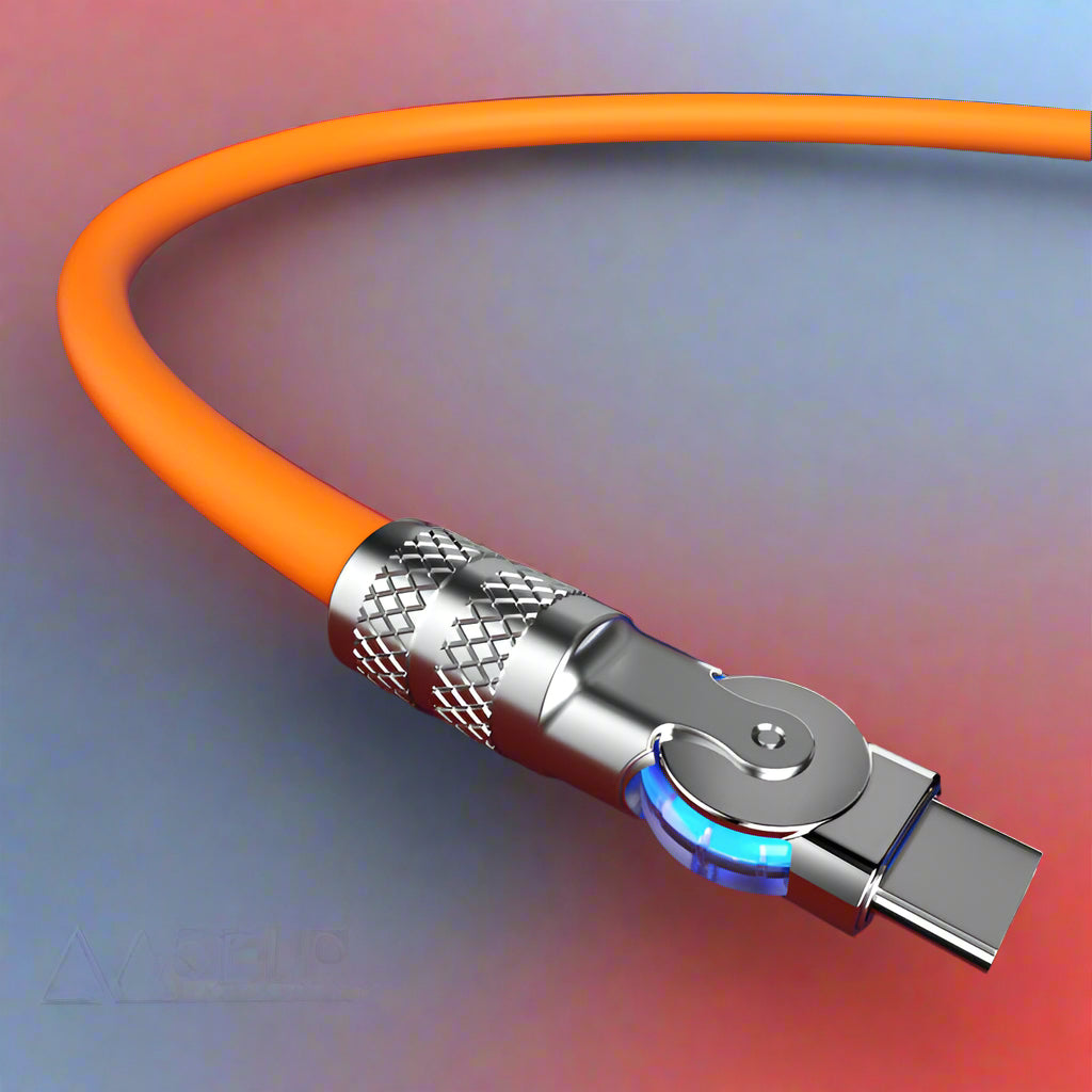 Brehn | 180° Anti-Break Schnelllade-Datenkabel (120W)