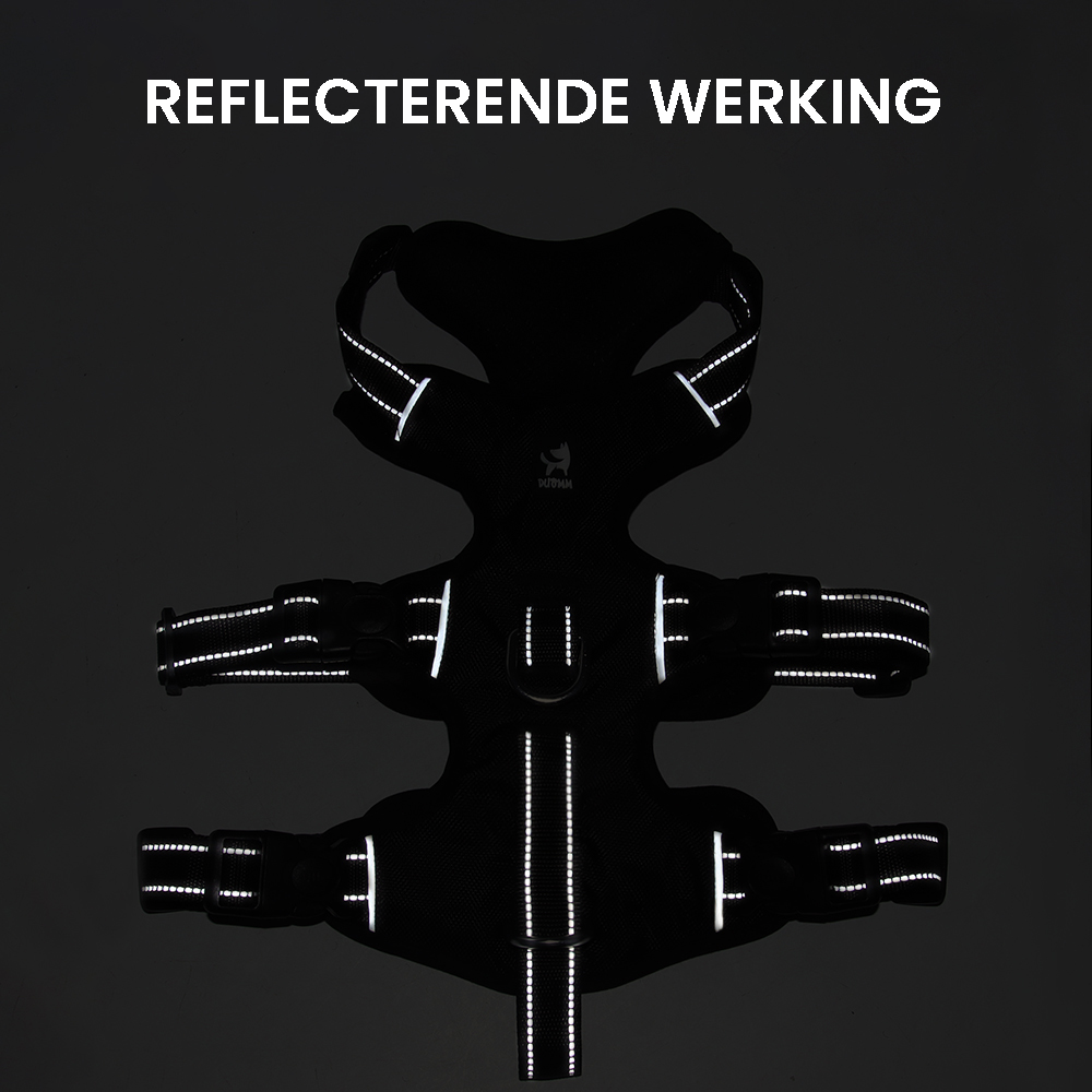 Brehn | Reflektierendes Anti-Zieh-Hundegeschirr - Gripguard