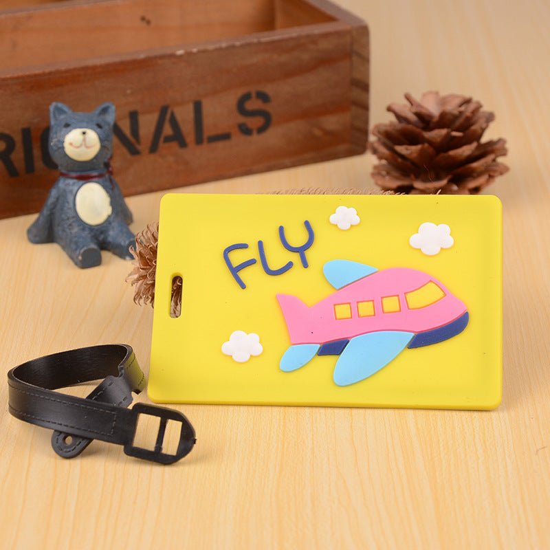 Unisex Kreativ Flugzeug Gepäckanhänger Brehn