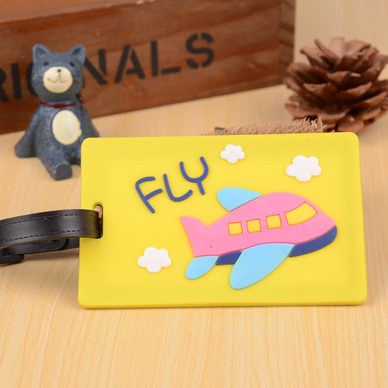 Unisex Kreativ Flugzeug Gepäckanhänger Brehn