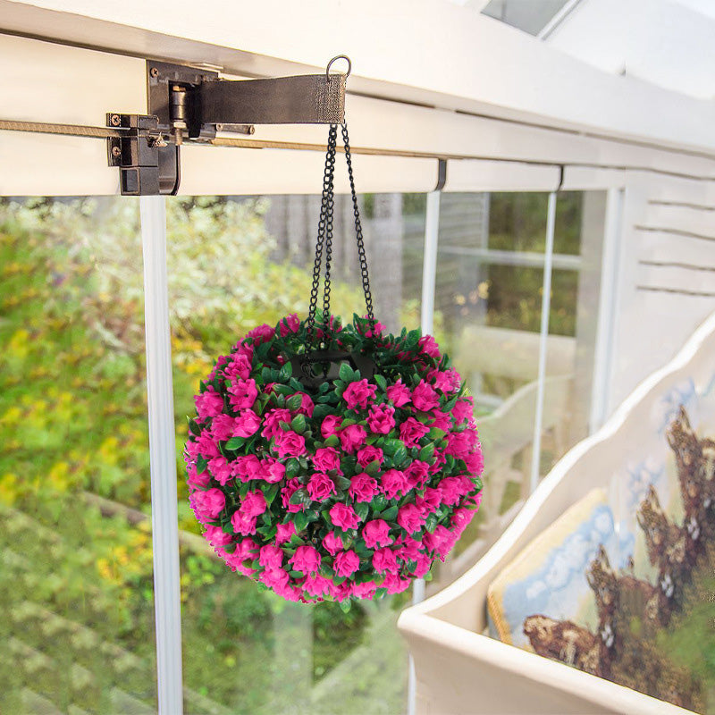 Zeitgenössische kreative wasserdichte Solarblumen-Globus aus Kunststoff LED Außenlicht für Garten | Brehn