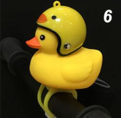 Kleine gelbe Entenfahrradklingel Brehn