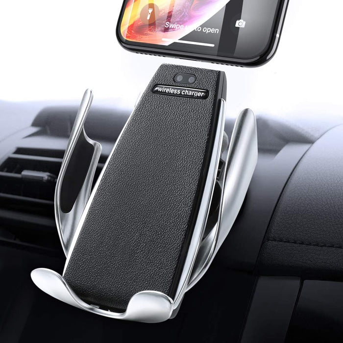 Drahtloses automatisches mobiles Ladegerät und Halterung für das Auto | Brehn