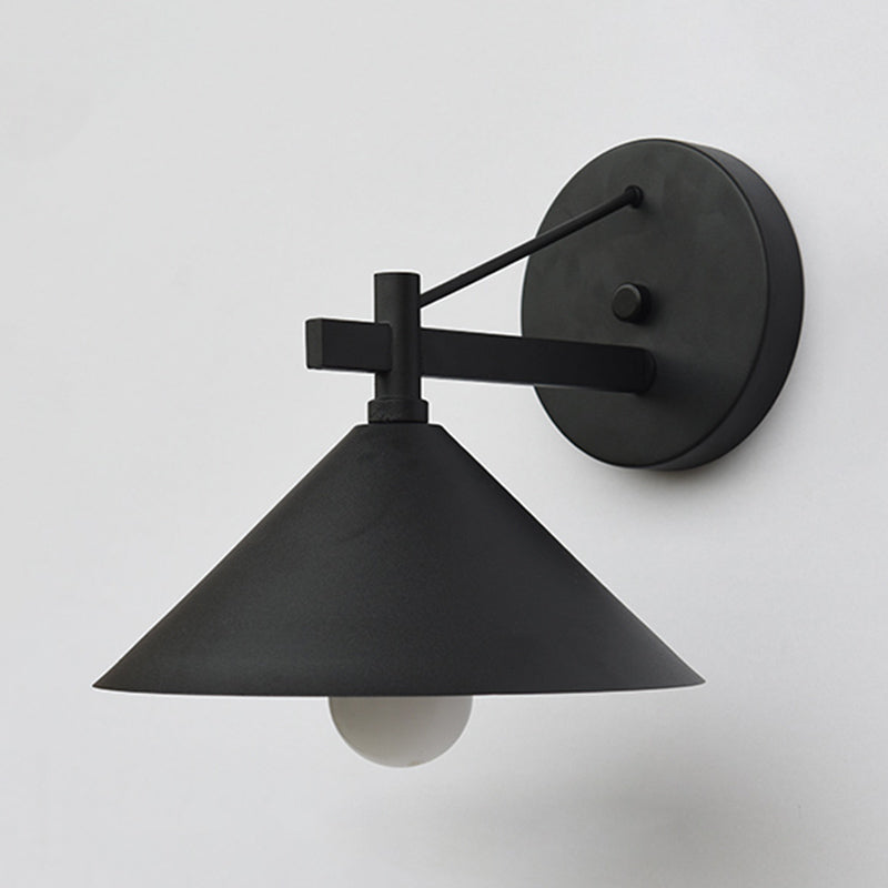 Industrielle Metall Kegel Wandlampe Vintage | Brehn