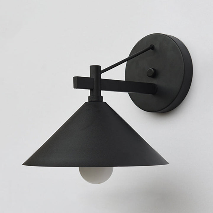 Industrielle Metall Kegel Wandlampe Vintage | Brehn
