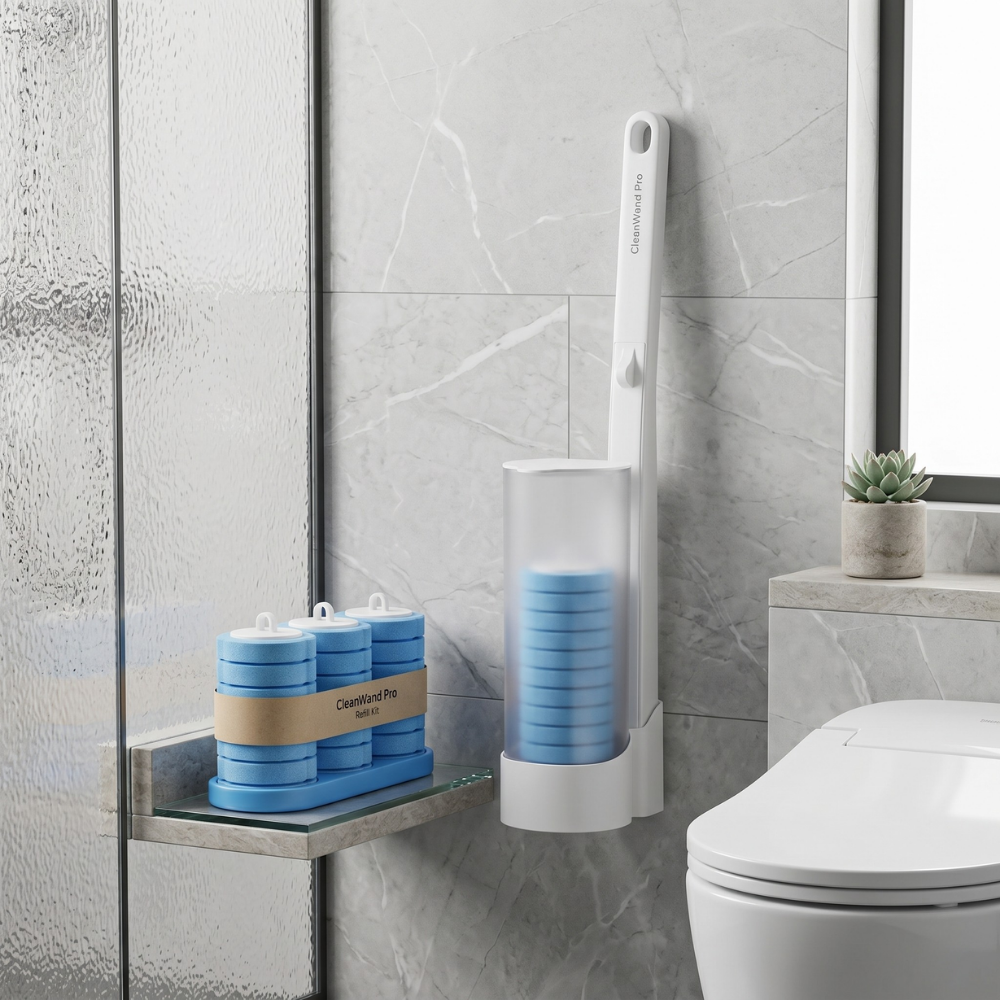 PureSplash — Frische, die dein WC wie neu erstrahlen lässt und unangenehme Berührungen überflüssig macht! | Brehn