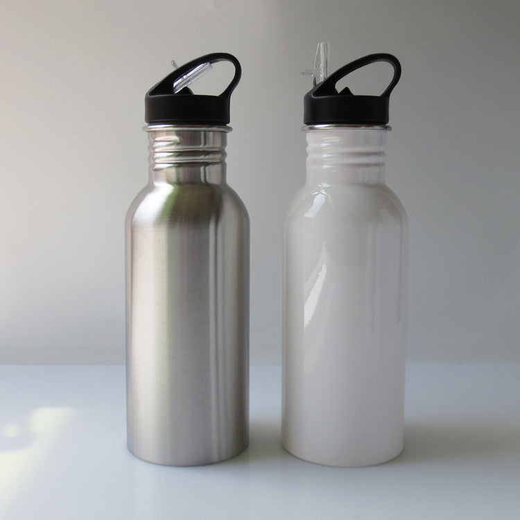 Damen Premium Edelstahl Wasserflasche mit Bambusverschluss Brehn