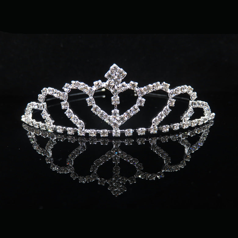 Damen Kristallverzierte Tiara Brehn