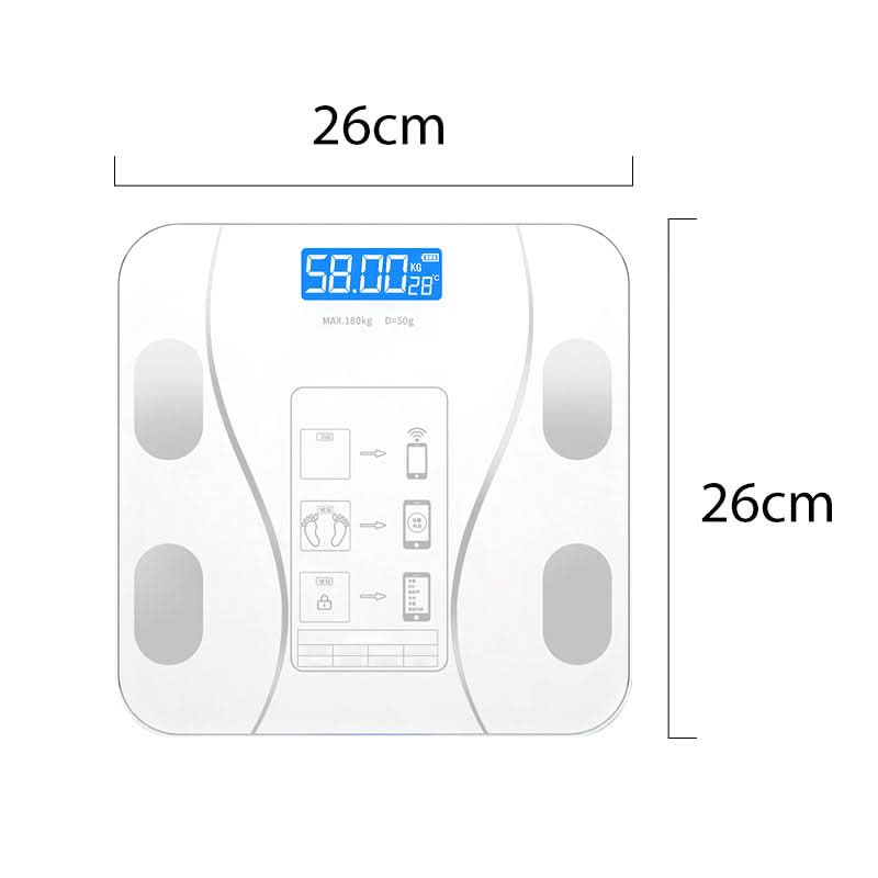 VitaPulse Smart Scale — Endlich volle Kontrolle über deine Gesundheit und Wohlgefühl jeden Tag | Brehn