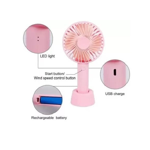 Mini wiederaufladbarer Ventilator mit Ständer | Brehn