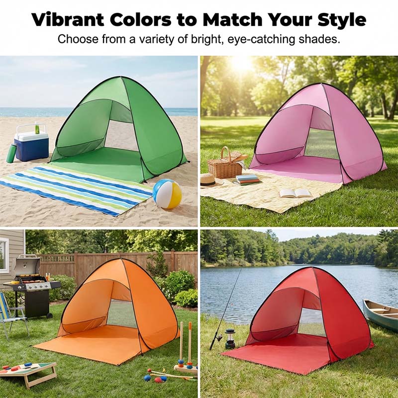 SunSail Breeze Pop-Up Strandzelt 98% UV-Schutz | Brehn