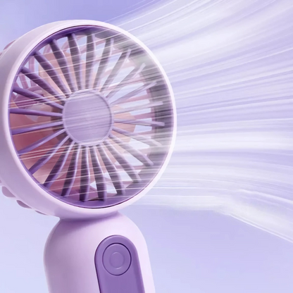 USB wiederaufladbarer Mini tragbarer Ventilator mit 3 Geschwindigkeiten | Brehn