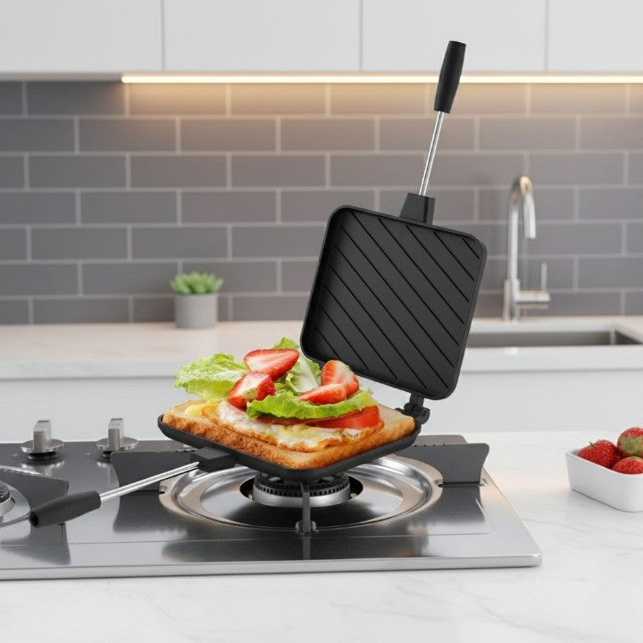 Brehn | Doppelseitiger Antihaft-Best Sandwich-Toaster