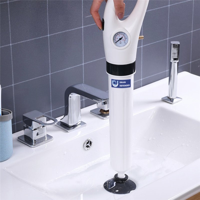 DrainBlast Abflussreiniger mit pneumatischem Druck | Brehn