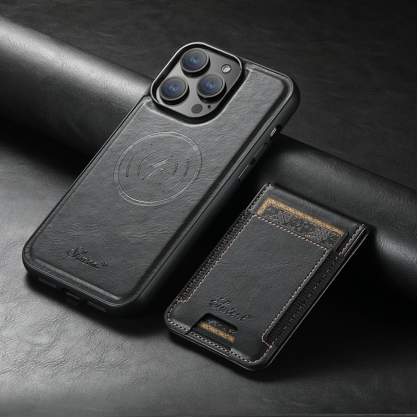 LuxLeather Case - Elegante Leder-Handyhülle mit MagSafe Brehn