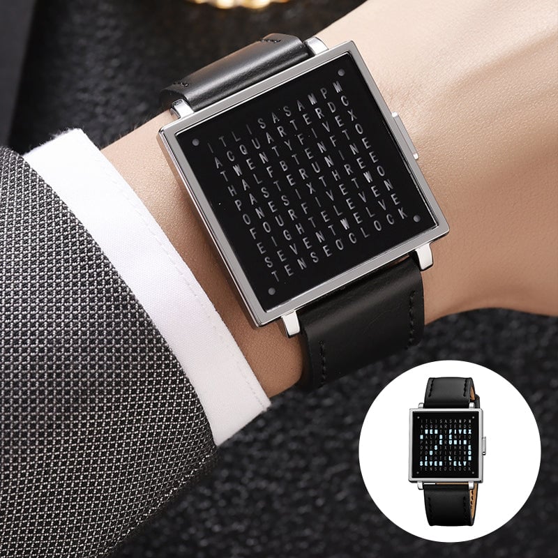 Brehn | Kreative Feinstahl Unisex-Uhr