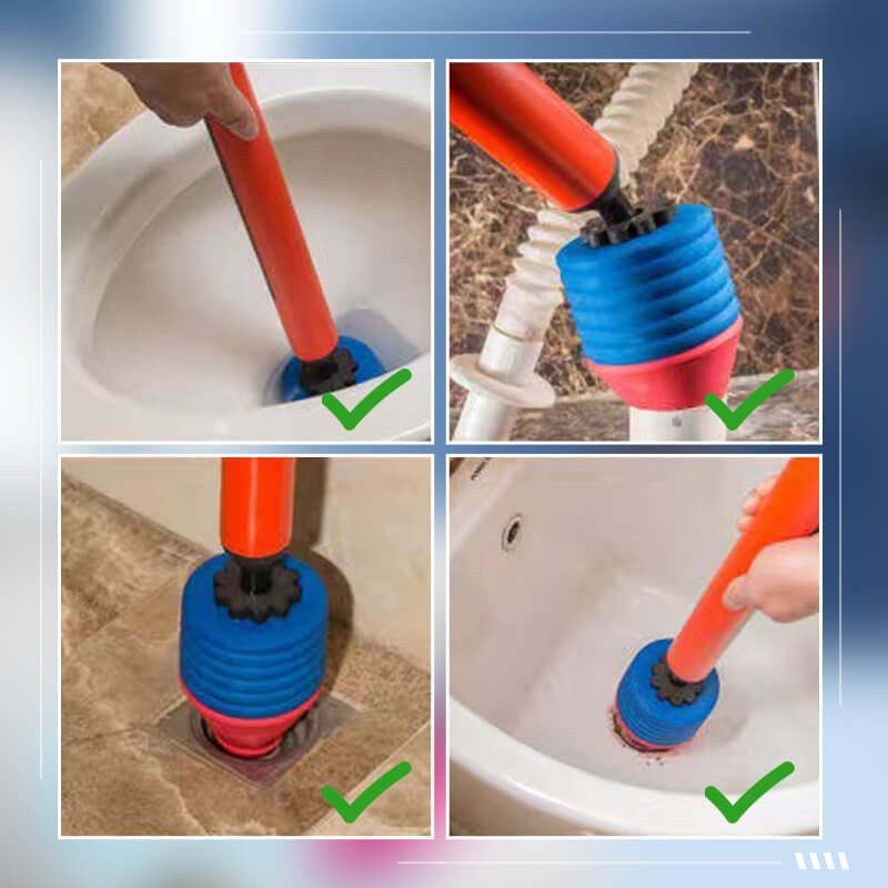 Brehn | LuxoFlush Hochdruck Toilettenpümpel | Leistungsstarker Pümpel für schnelles und effektives Reinigen