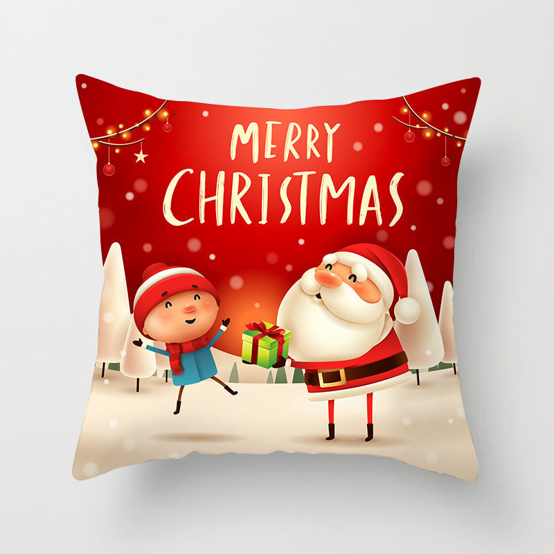 Brehn | Santa Schneemann Kissenbezug