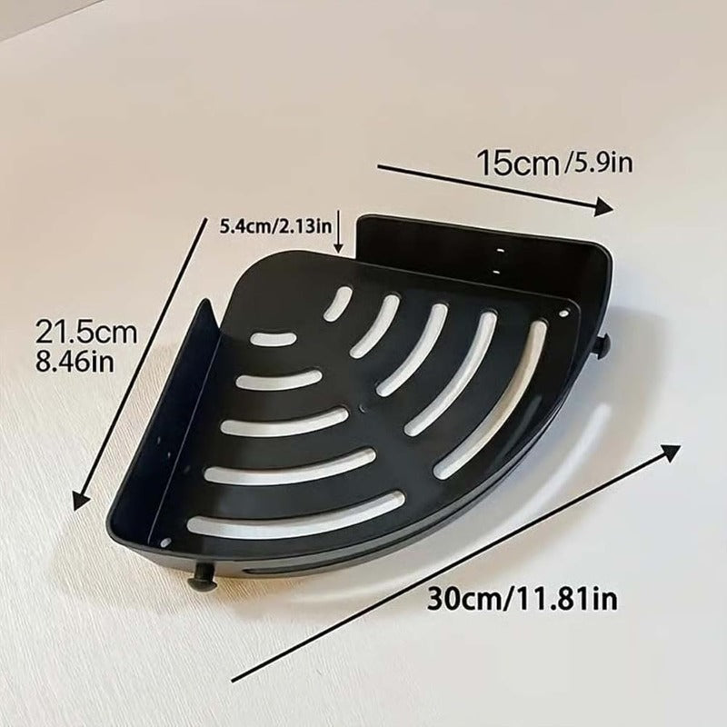 No-Drill Dreieck-Duschregal | Brehn