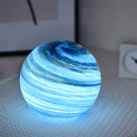 Glas Mondlampe Brehn