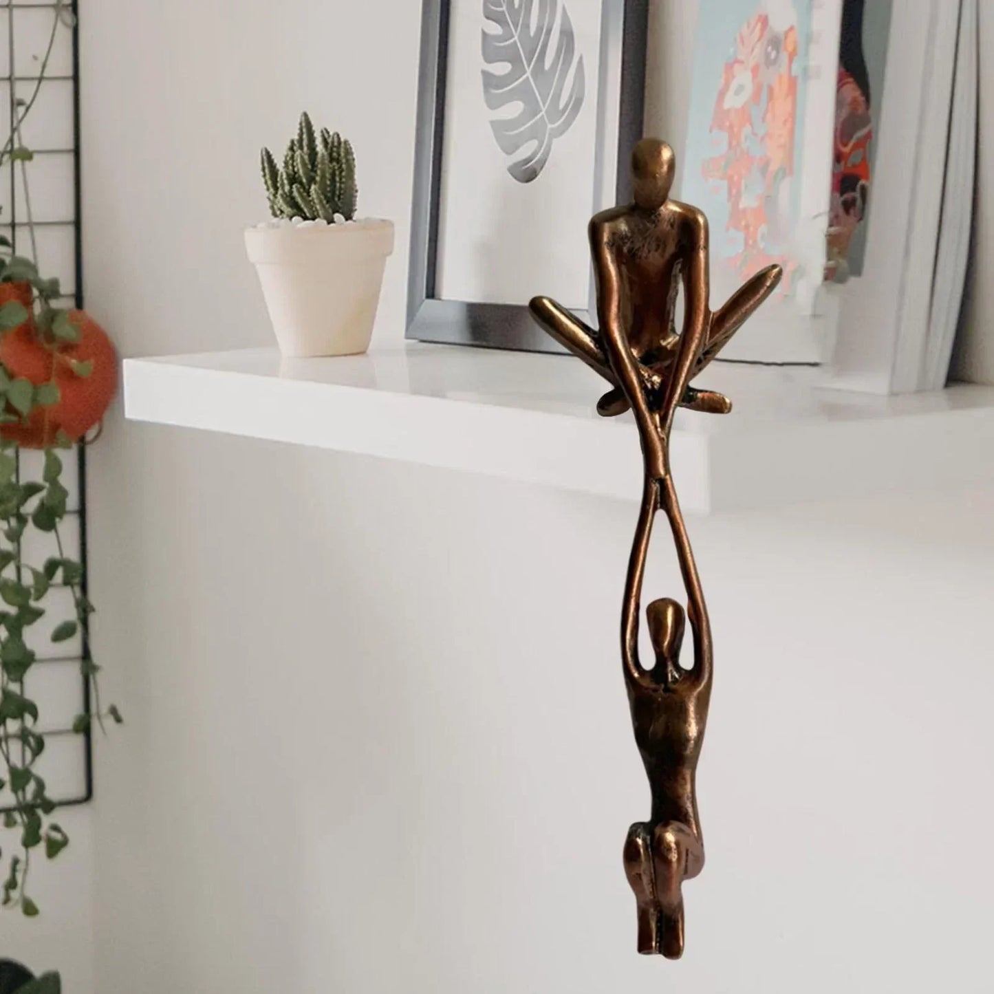 Brehn | Ewige Liebe und Stärke | Skulptur Figur | Wohnungsdekoration | Einzigartige Dekoration
