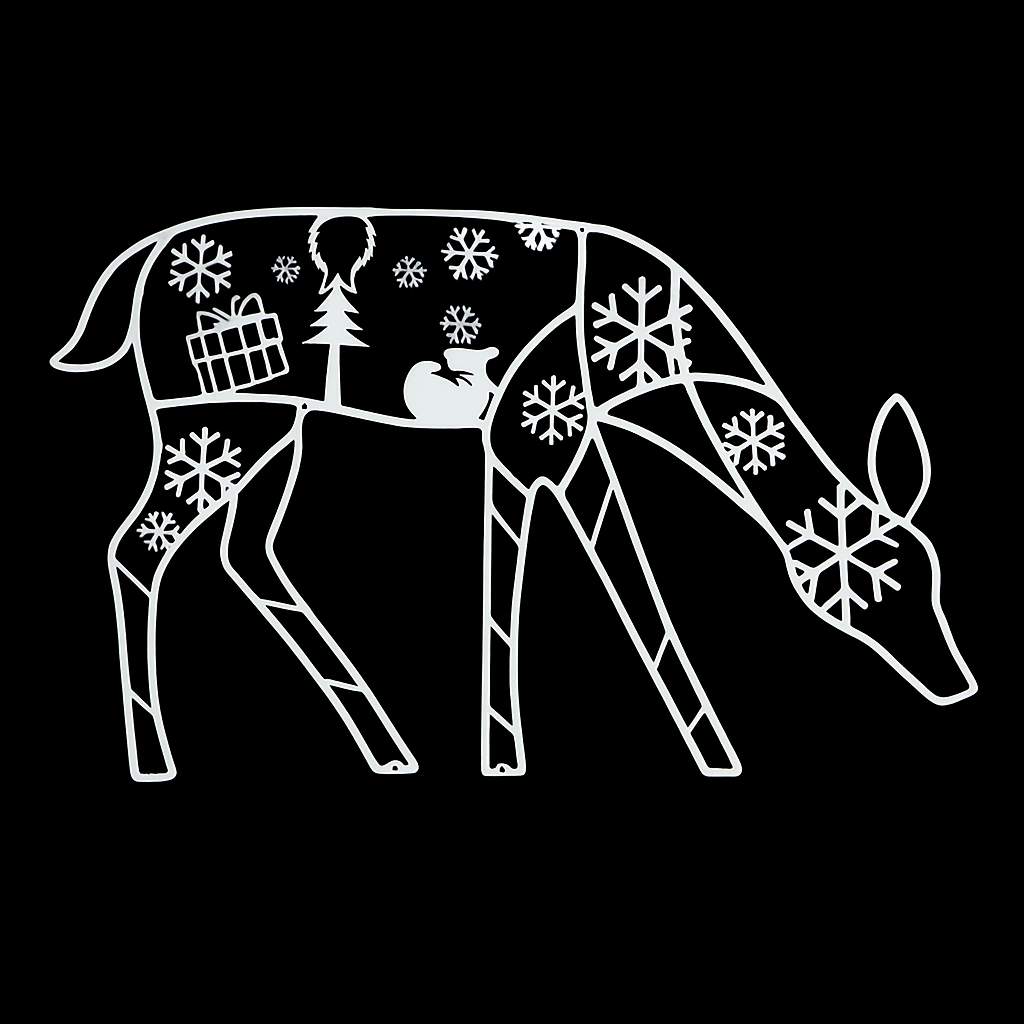 Brehn | Weihnachtsdekorationen Leuchtendes Rentierfigur