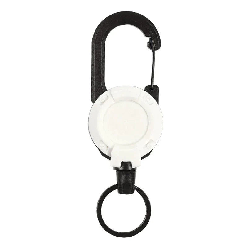 Taktisches Anti-Diebstahl Metall Kabel Schlüsselanhänger Ausziehbar Automatisch Outdoor Luya | Brehn