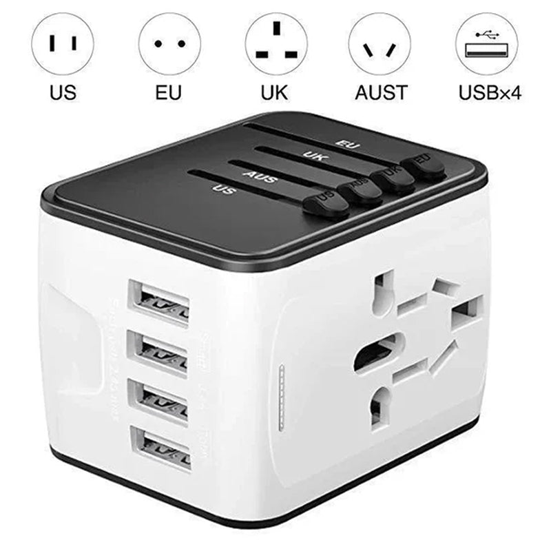 Brehn | Universeller Smart-Reiseadapter Spannungswandler