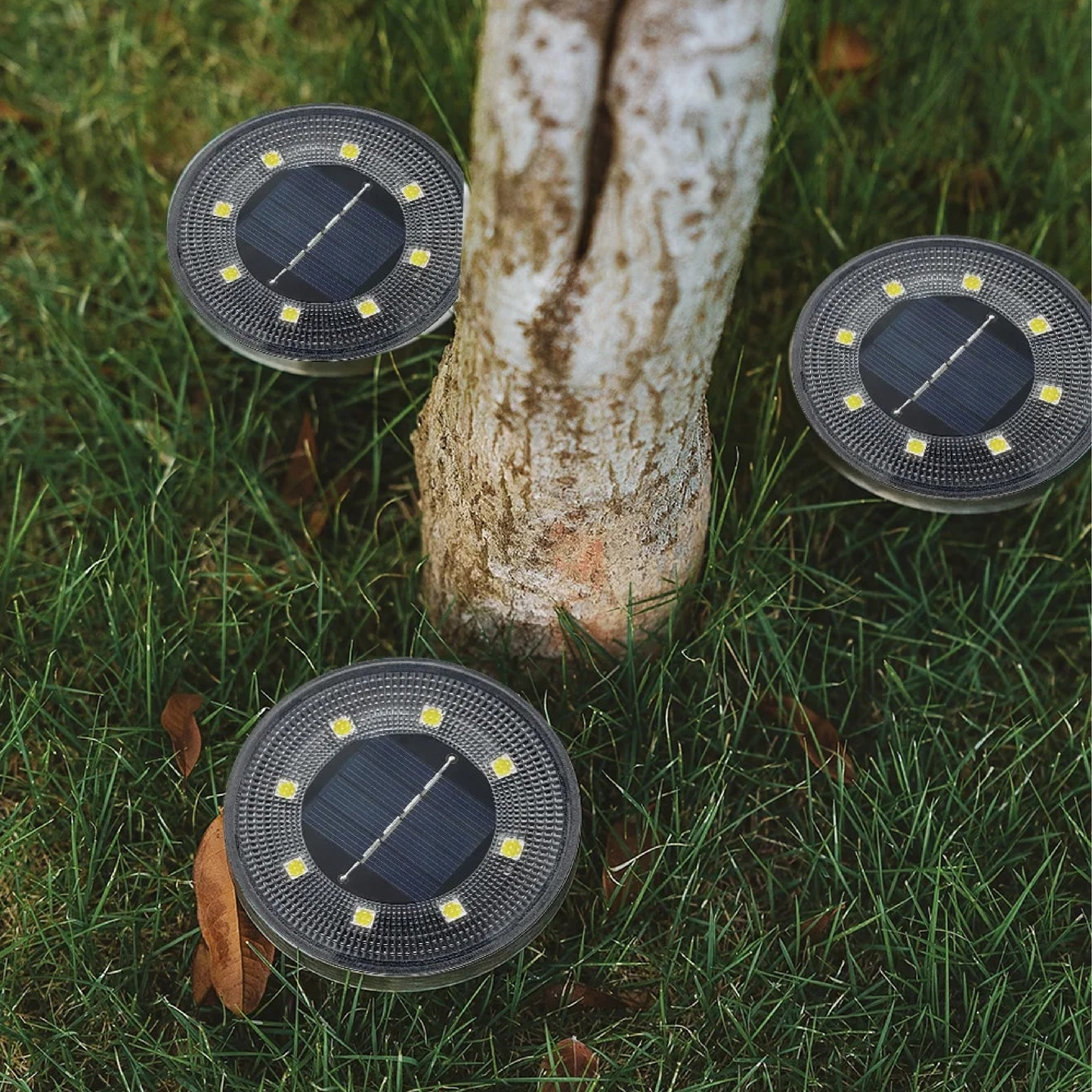 Solarbetriebene wasserdichte Außenlichter