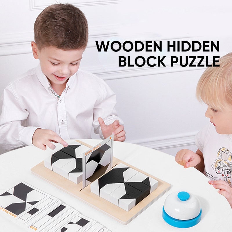 Brehn | Holz Verstecktes Blockpuzzle