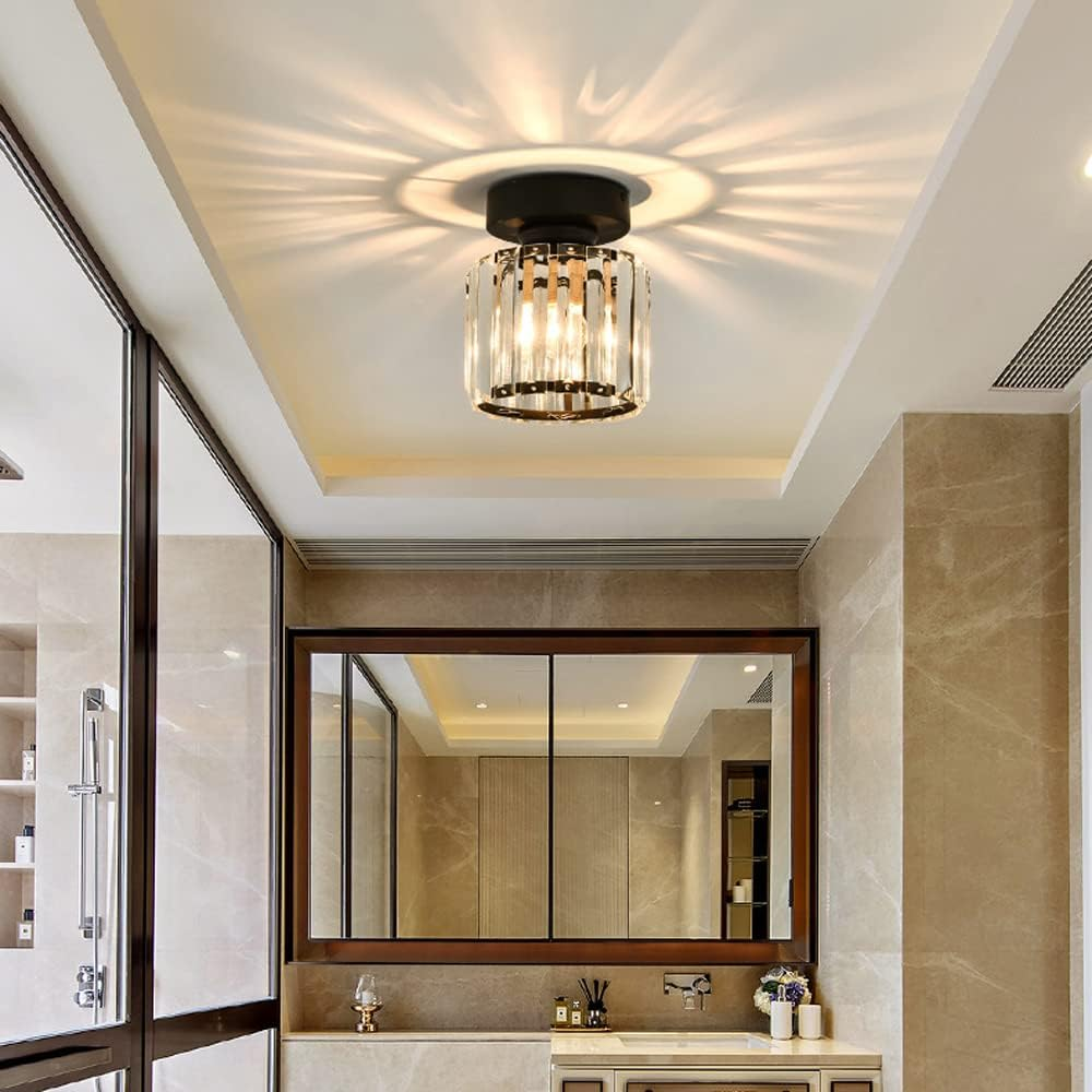 Moderne Kristall Deckenlampe - CrystalGlow | Brehn