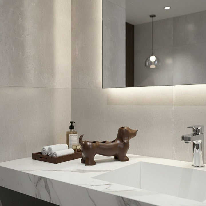 Brehn | Dackel Mehrzweck Badezimmer Organizer