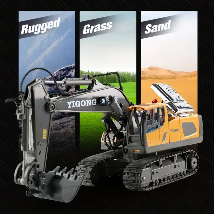 Brehn | Premium RC-ferngesteuerter Bagger - Erlebe ultimative Abenteuer