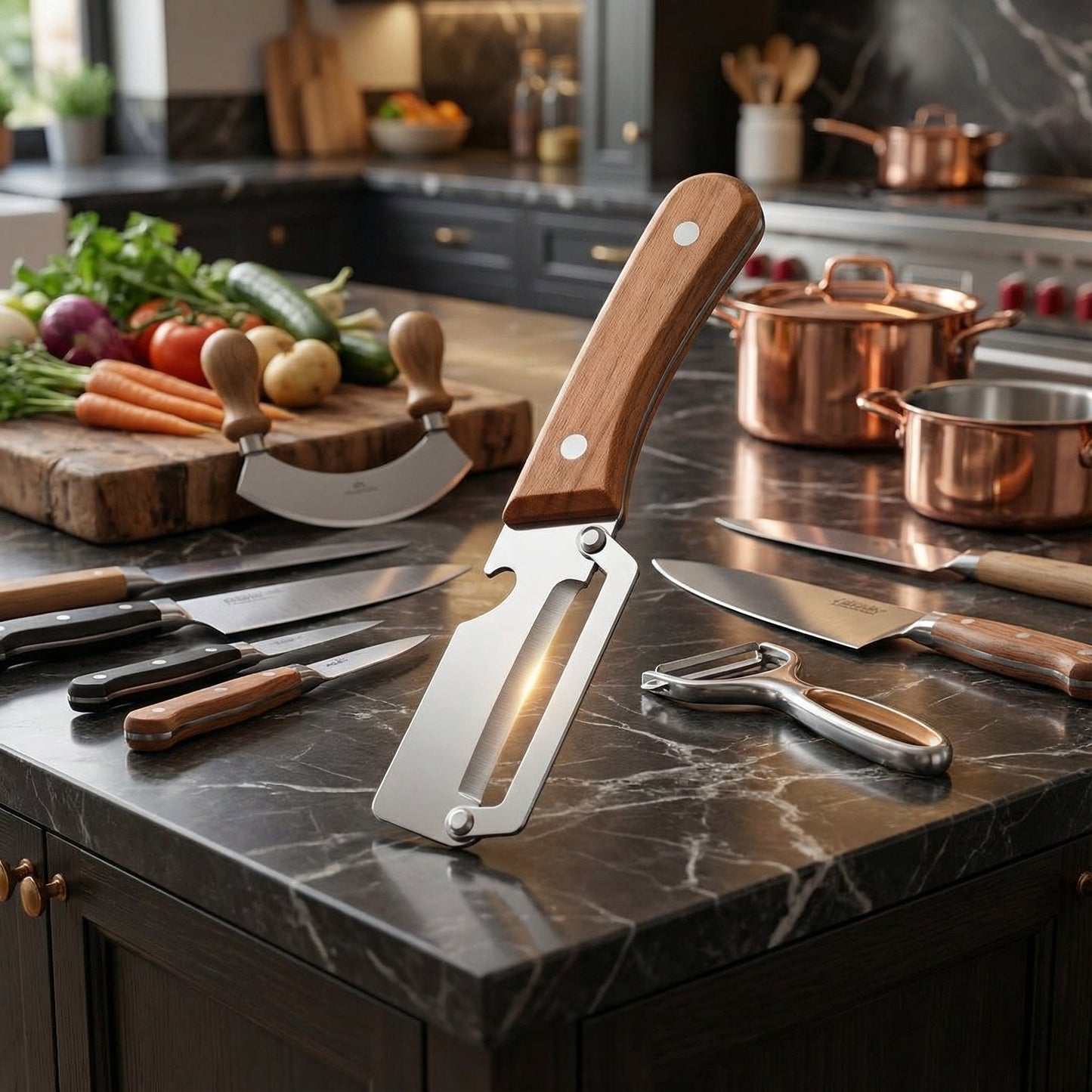 Brehn | Chef Edge Multi-Klingen-Gemüseschäler