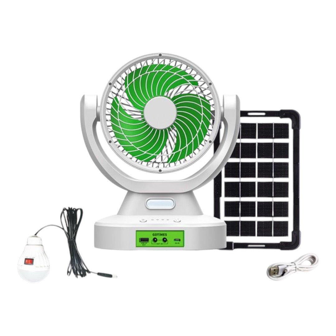 Solar Fan Mit Multifunktion Licht | Brehn