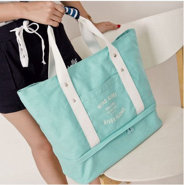 Stylische Allzweck-Leinen-Tasche Brehn