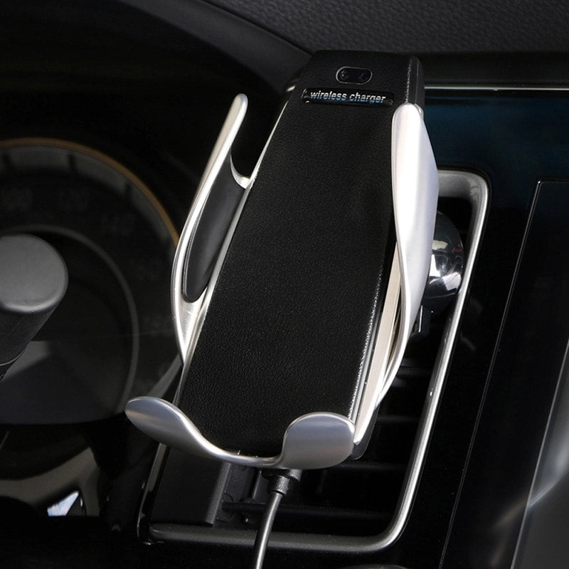 Drahtloses automatisches mobiles Ladegerät und Halterung für das Auto | Brehn
