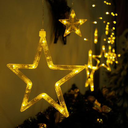 Hängende Stern Lichterkette
