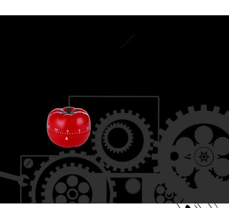 360 Grad Tomatenförmiger Mechanischer Timer | Brehn