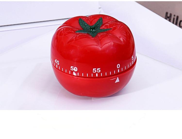 360 Grad Tomatenförmiger Mechanischer Timer | Brehn