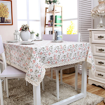 Blumenmuster Tischdecke