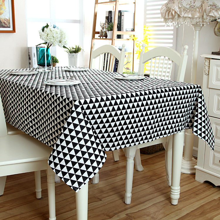 Geometrisches Design Tischdecke